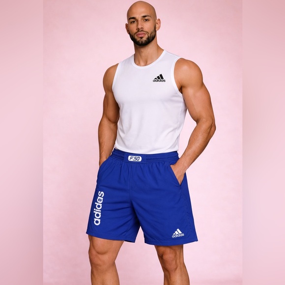 adidas Other - Adidas F50 Blue Training Shorts Men’s XL Athletic Gym Soccer Performance